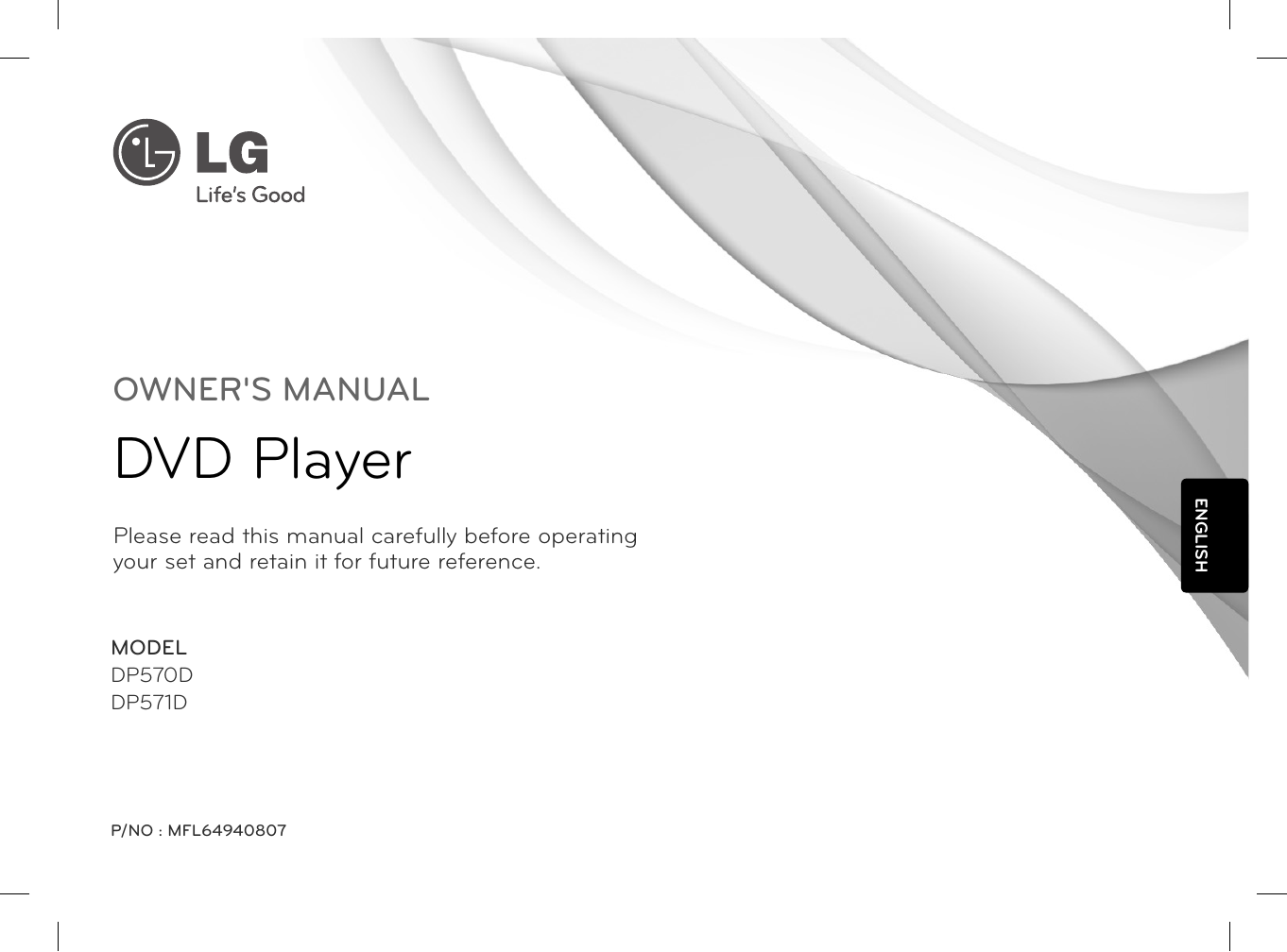 Lg Dp571d Owner S Manual Manualzz