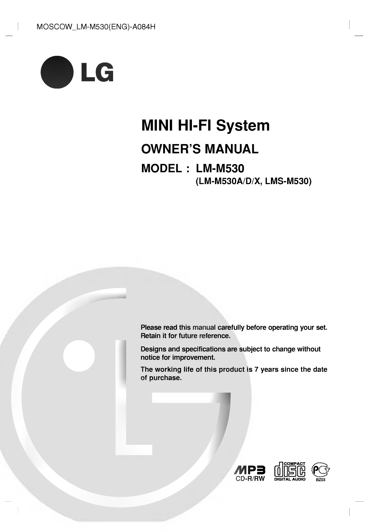 Lg Lm M530x Owner S Manual Manualzz