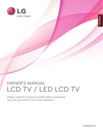 LG 37LD420 Owner's manual | Manualzz