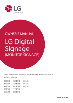 LG 32SE3B | ▤ Full Specifications \u0026 Reviews