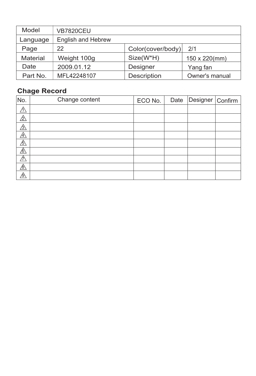 Lg Vb70ceu Owner S Manual Manualzz