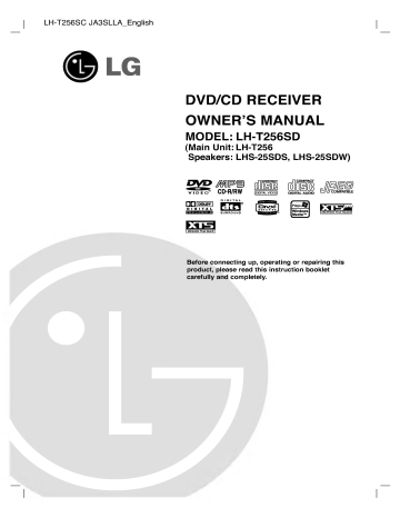 LG LH-T256SD Owner's Manual | Manualzz
