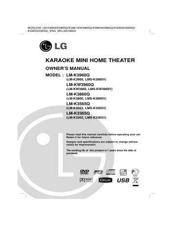 LG LM-K3365Q Owner's manual | Manualzz