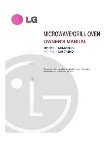 LG MH-685HD Owner's manual | Manualzz