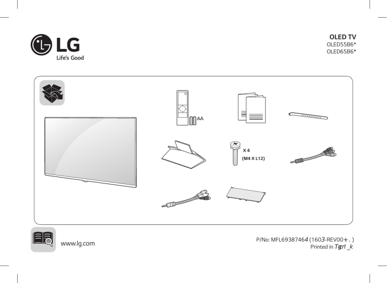 Lg Oled65b6t Oled55b6t Owner S Manual Manualzz