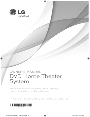 LG HT406TQ Owner's manual | Manualzz