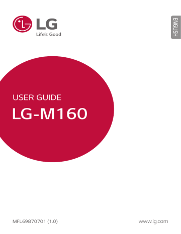 LG LGM160 User guide | Manualzz