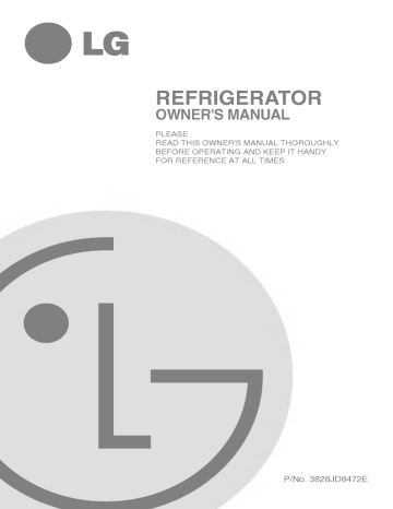 LG GC-151SA.ASWQLGU Owner's Manual