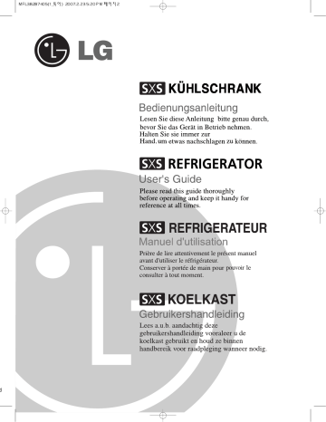 LG GWL227YUQA Owner’s Manual | Manualzz