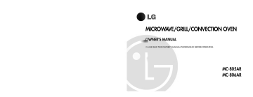 LG MC-806AR Owner’s Manual | Manualzz