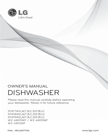 LG DW-EN100W Owner's manual | Manualzz