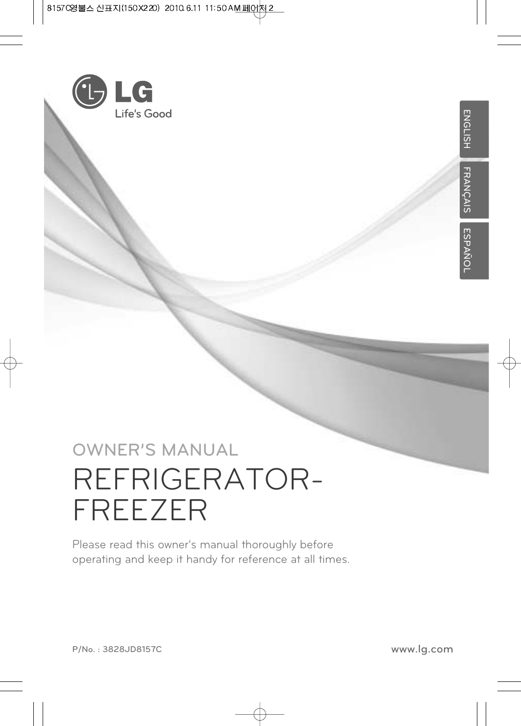 Lg Gr 892deqf Owner S Manual Manualzz