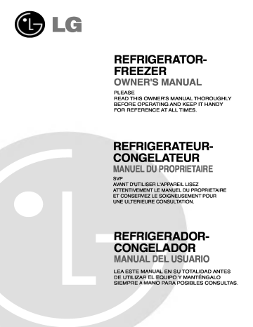 LG GR-S472QVC Owner's manual | Manualzz