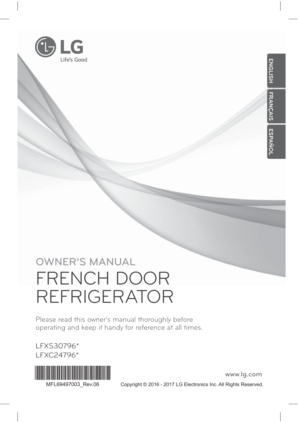 Lg Lfxc24796d Owner S Manual Manualzz