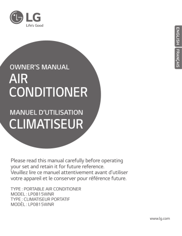 LG LP0815WNR Owner's Manual | Manualzz