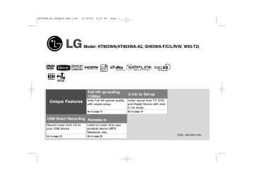 LG HT903WA Owner’s Manual | Manualzz