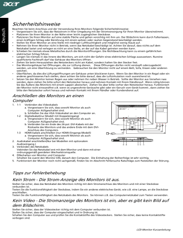 Acer p246h схема