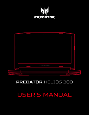 Acer PH315-51-78NP, Predator PH315-51, Predator PH317-52 User manual