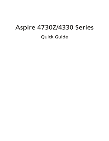 Acer Aspire 4330 Quick Start Guide | Manualzz