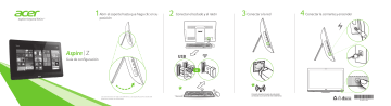 Acer Aspire ZC-106 Setup Guide | Manualzz