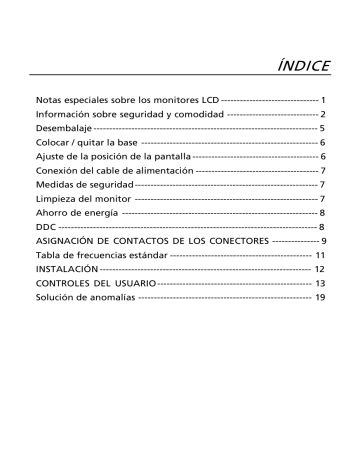 Acer A221HQV Guía del usuario | Manualzz