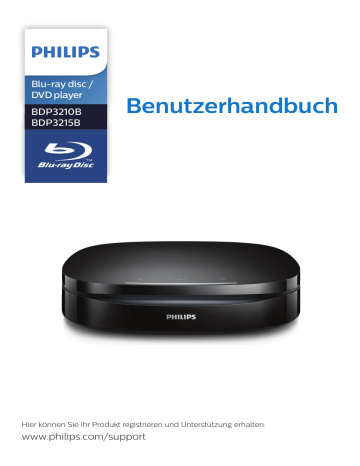 Philips Blu-ray Disc-/DVD-Player BDP3215B/12 Bedienungsanleitung | Manualzz