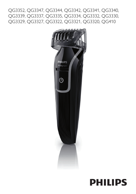 philips multigroom 6 in 1 trimmer qg3347