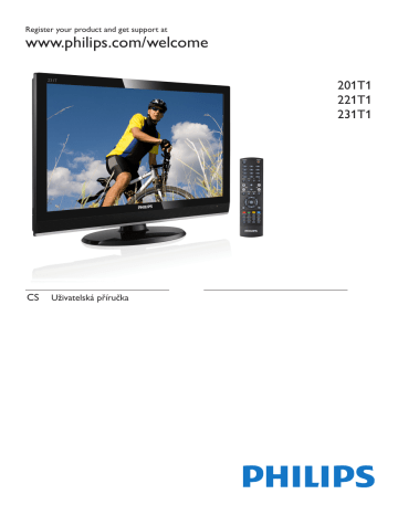 Philips LCD monitor s TV tunerem 201T1SB/05 Uživatelská příručka | Manualzz