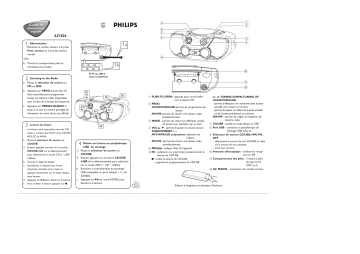 Philips az1826 12 схема