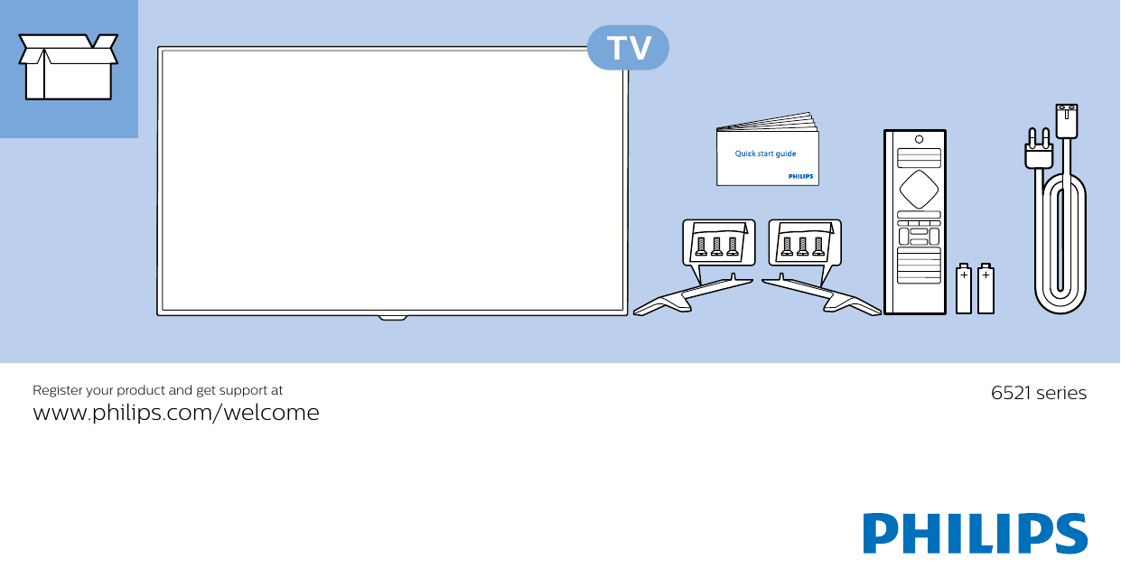 pantry navigation web Philips 6000 series Ultratyndt 4K TV med Android TV™ 65PUS6521/12  Lynhåndbog | Manualzz