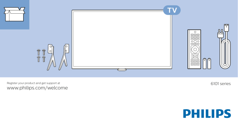 Philips 55PUH6101/88, 49PUH6101/88, 43PUH6101/88, 43PUS6101/12 ...