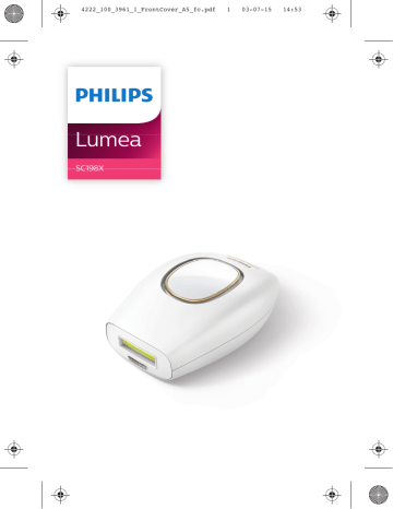 Philips Lumea Essential Фотоэпилятор IPL для удаления волос SC1983/00 Инструкция по эксплуатации | Manualzz