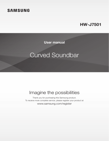 Samsung HW-J7501 User Manual | Manualzz