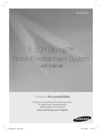 Samsung Ht D5530 User Manual Manualzz