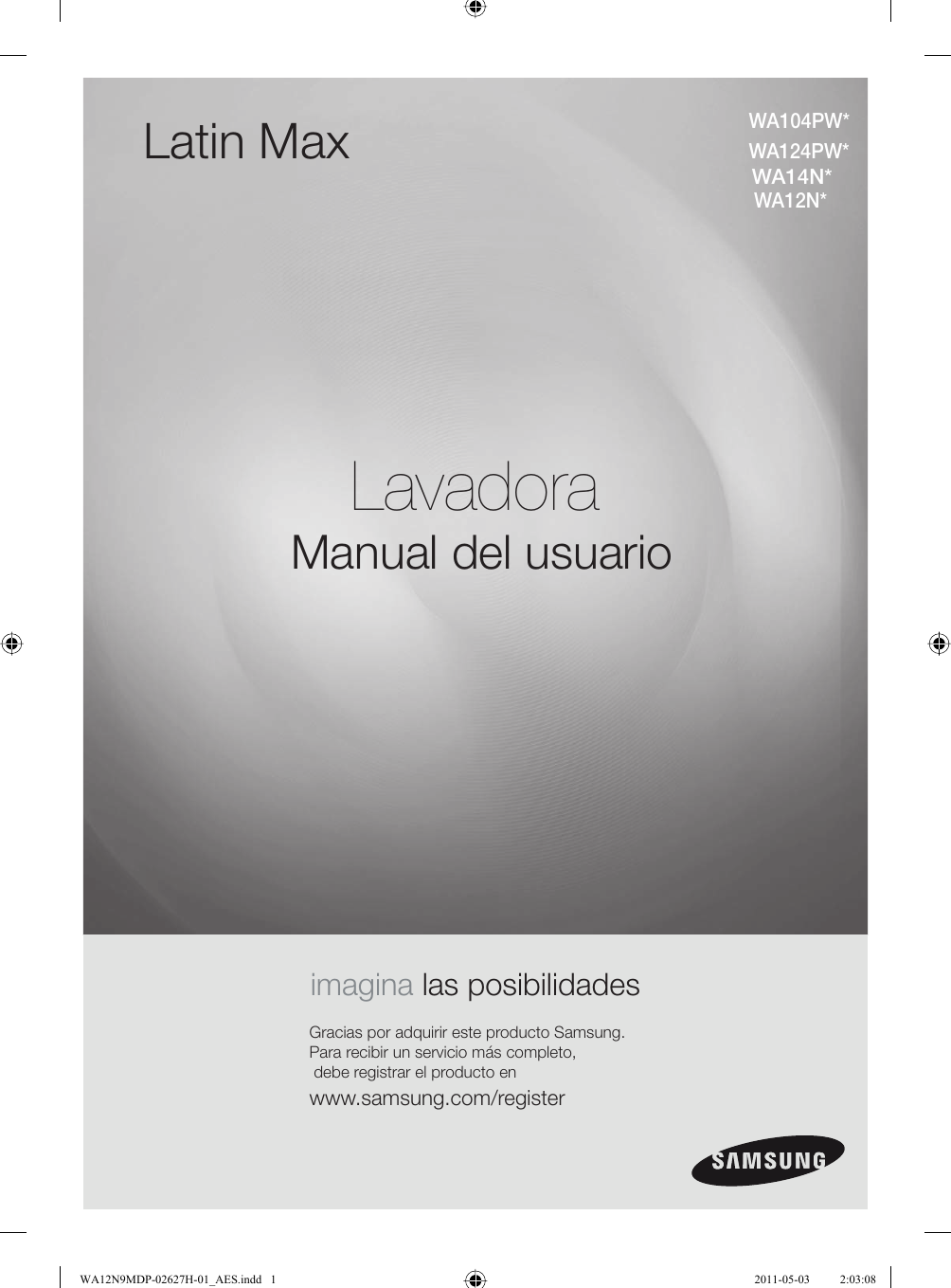 Samsung WA14M7RDP/XAX Manual de Usuario | Manualzz