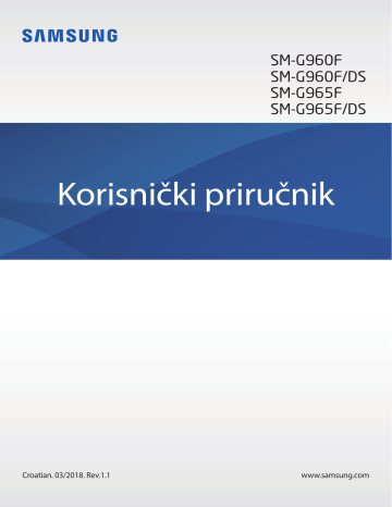 Samsung Galaxy S9 Dual Sim Korisnicko Uputstvo Oreo Manualzz