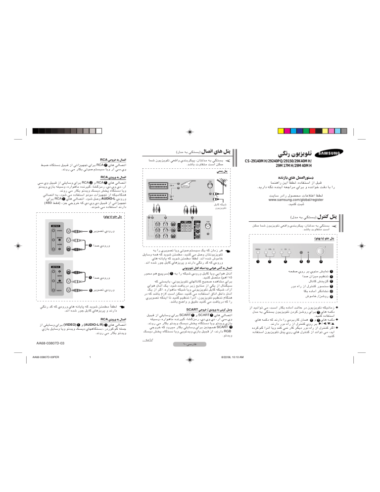 Samsung Cs 21z50mg Cs 530 Cs 21z57mg Cs 21z50ml Cs 21k40mj Cs 21m40ml Cs 21k40ml Cs 21z50sn Cs 21m40sn Cs 21z58mg User Manual Manualzz