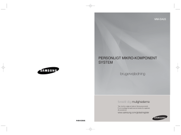 Samsung MM-DA25 Bruksanvisning | Manualzz