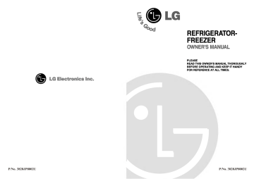 LG GR-U2326GV | Manualzz