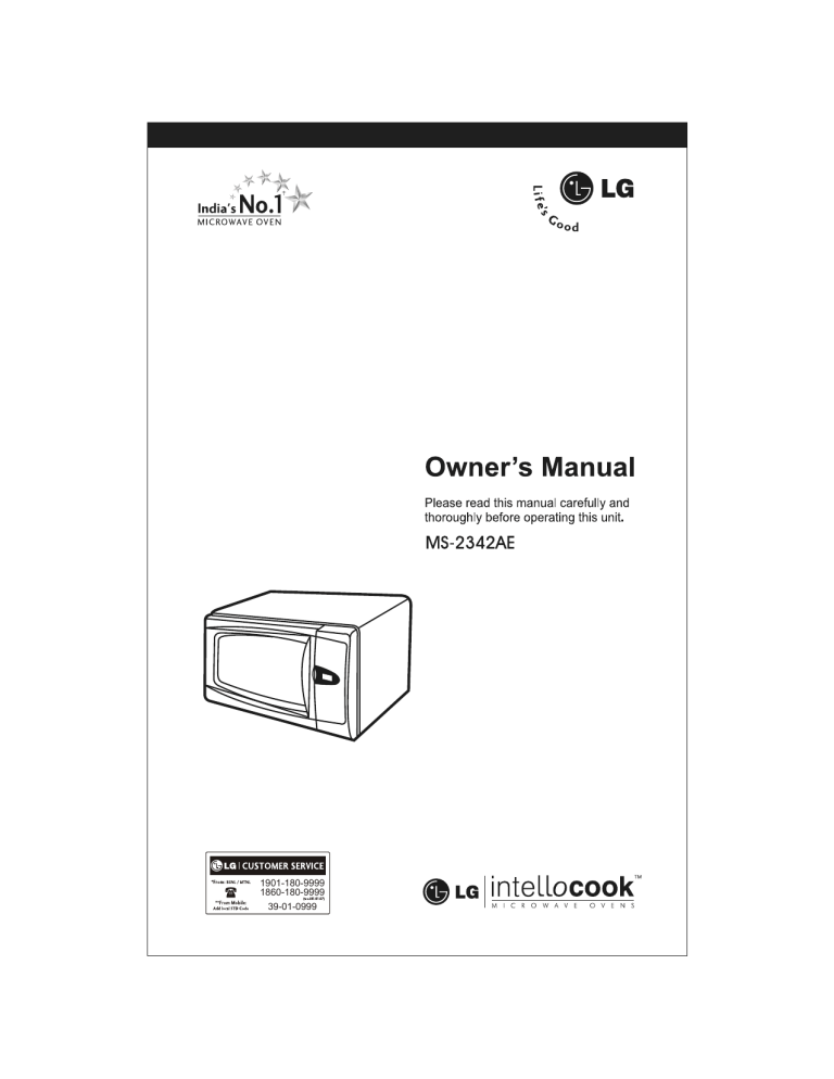 Lg Ms 2342ae Ms 2342ae Apameil Owner S Manual Manualzz