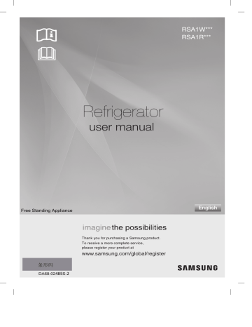 Samsung RSA1WHMG1 SBS with Frost Free & Multi Flow SBS, 520 L User Manual | Manualzz