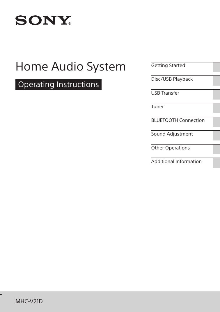 v21d high power audio system