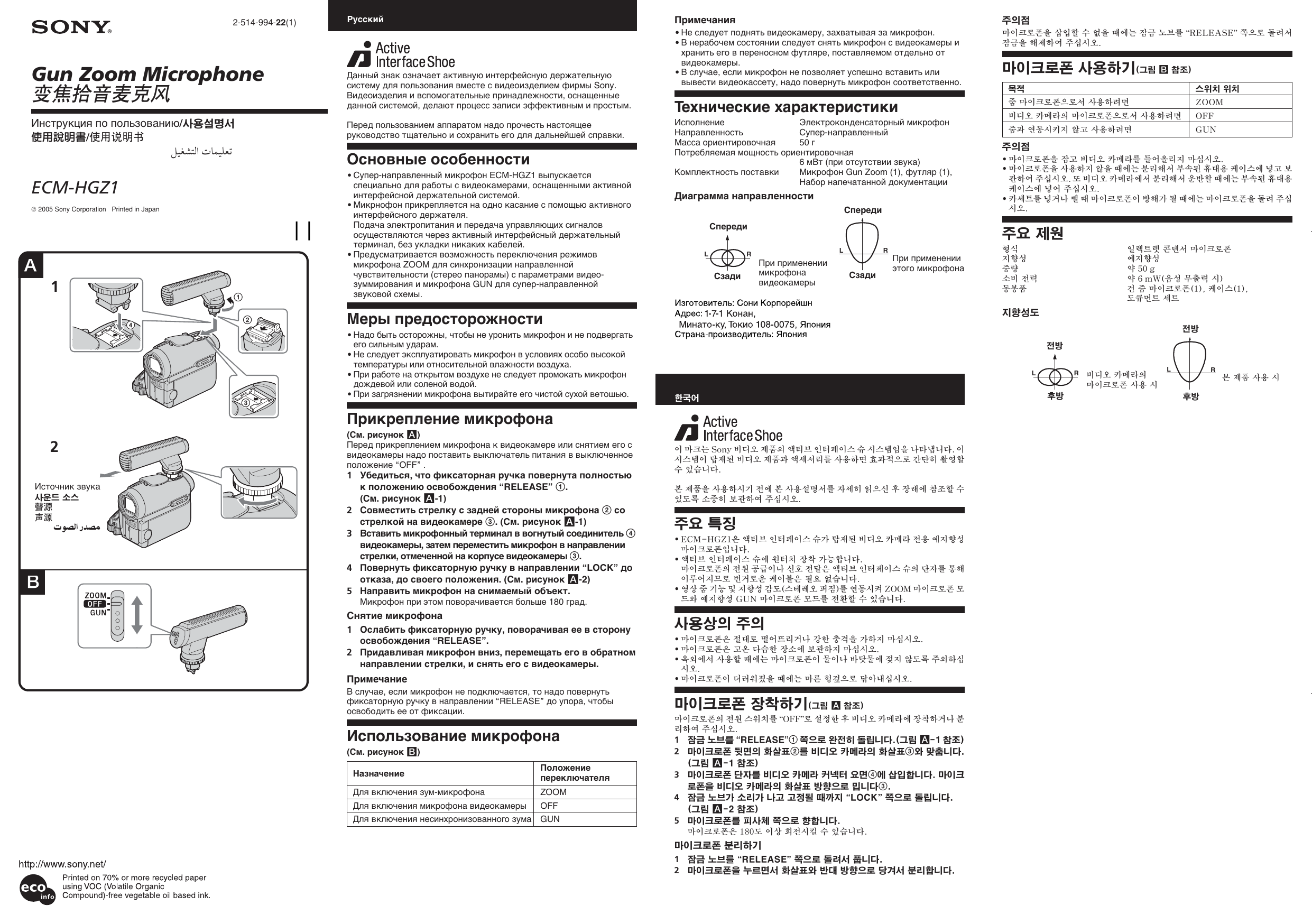 Как подключить микрофон sony. Микрофон Sony ECM-hs1 service manual. Инструкция по эксплуатации микрофона. Инструкция по эксплуатации сони. Микрофон l-699 инструкция.