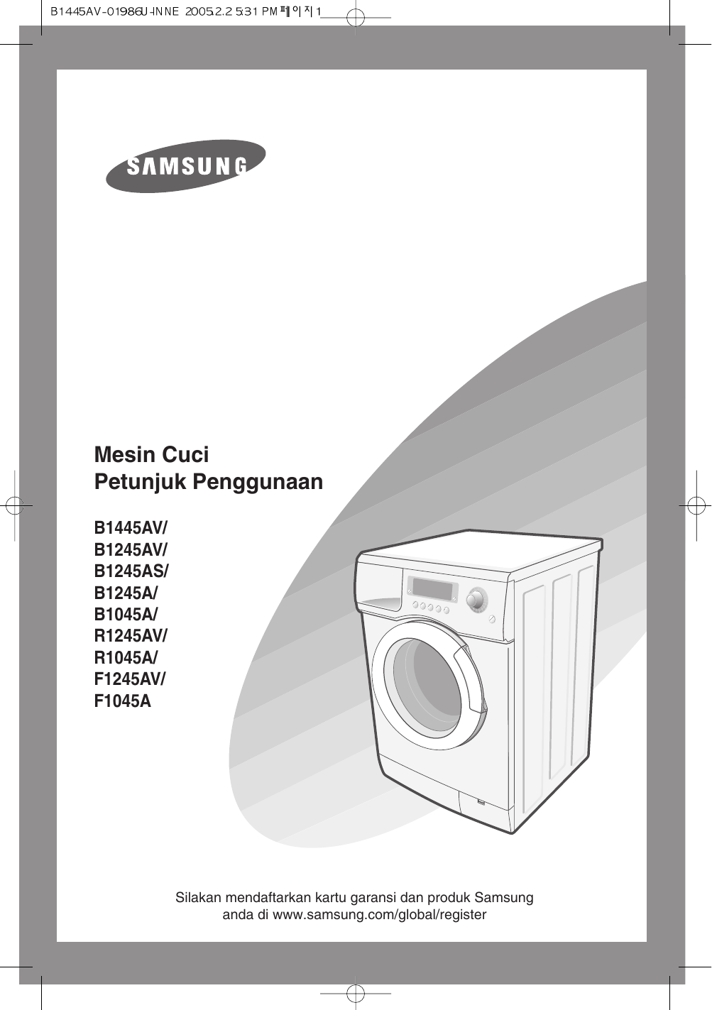 Samsung B1245av Panduan Pengguna Manualzz