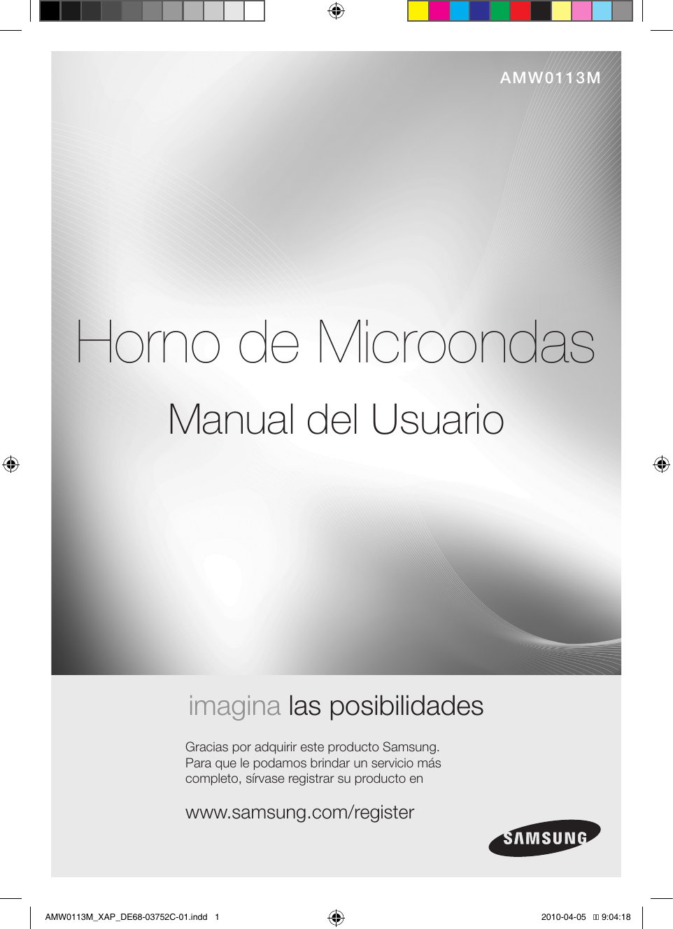 Samsung Microondas AMW0113M Manual de Usuario | Manualzz