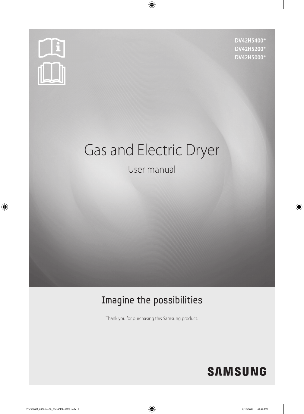 Samsung DV42H5400EF/A3 Manual de Usuario Manualzz