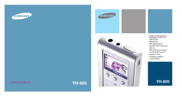 Samsung YH-820MC Benutzerhandbuch | Manualzz