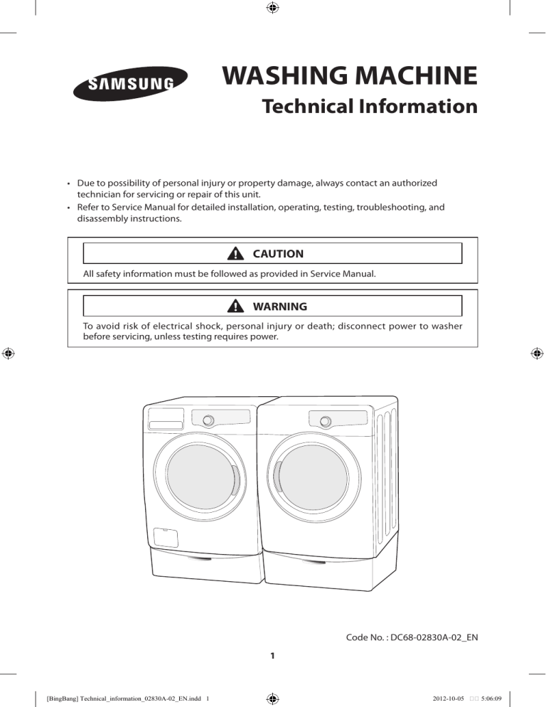 samsung wf220anw xaa parts manual