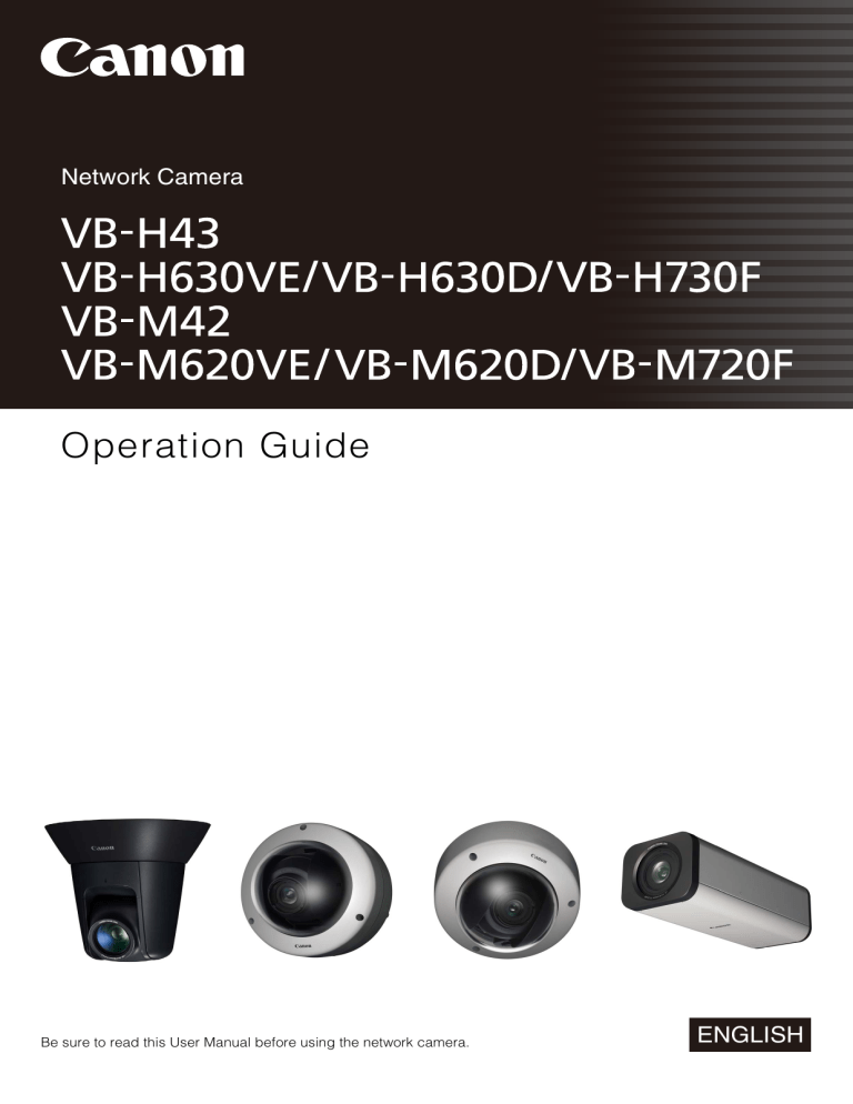 Canon Vb H730f Vb M620d Vb M620ve Vb M720f Vb H630ve Vb H630d Vb M42 Vb H43 User Manual Manualzz