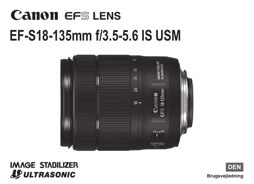 Ef см. Canon 18 Ультрасоник. USM user manual.